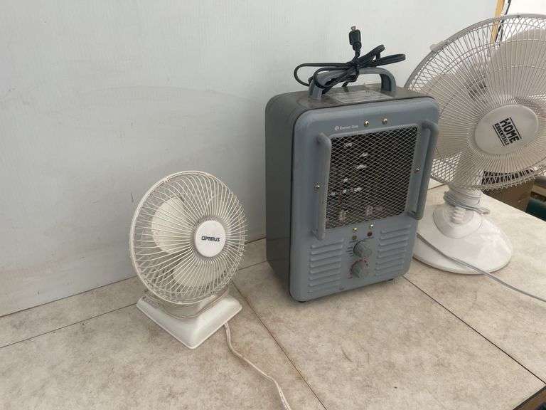 2 fans and a heater -  working condition