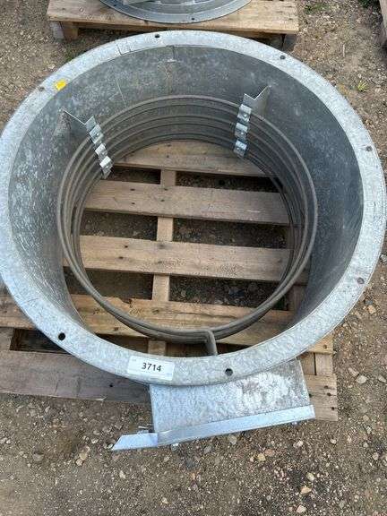 24” Electric Grain fan heater 240v 1ph