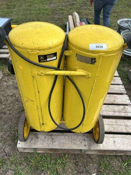 John Deere 220v portable air compressor- owner says works