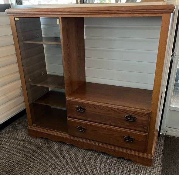 OFFSITE KINISTINO: TV Stand 57" L x 55" H x 19" D