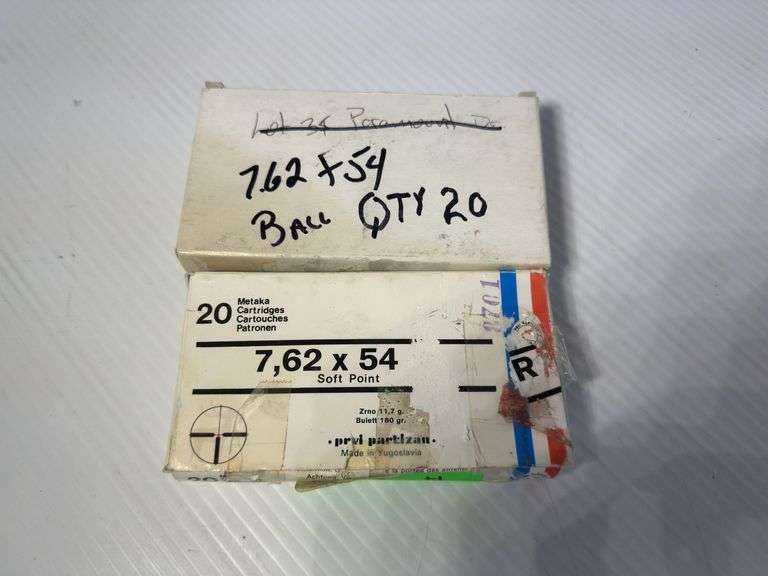40 Rounds of 7.62x54
