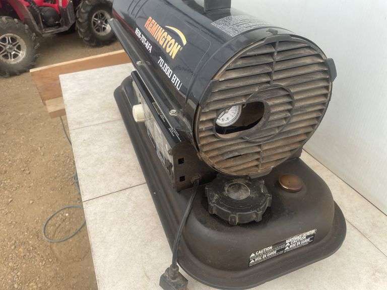 Working 70,000 BTU Remington ready heater