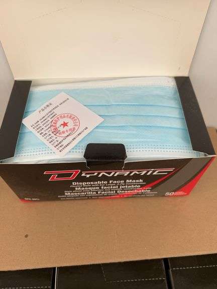 Case of disposable masks - 24 boxes