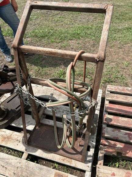 Oxy/Acetylene torch and cart