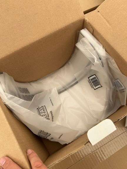 Fibre-Metal headgear & box of CLEAR shields