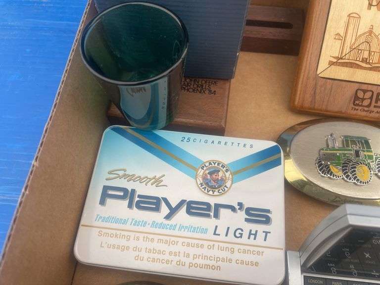 Box of collectible items including watches etc.