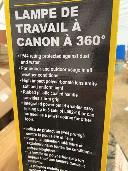 ShopPro 360 Cannon work light UNUSED