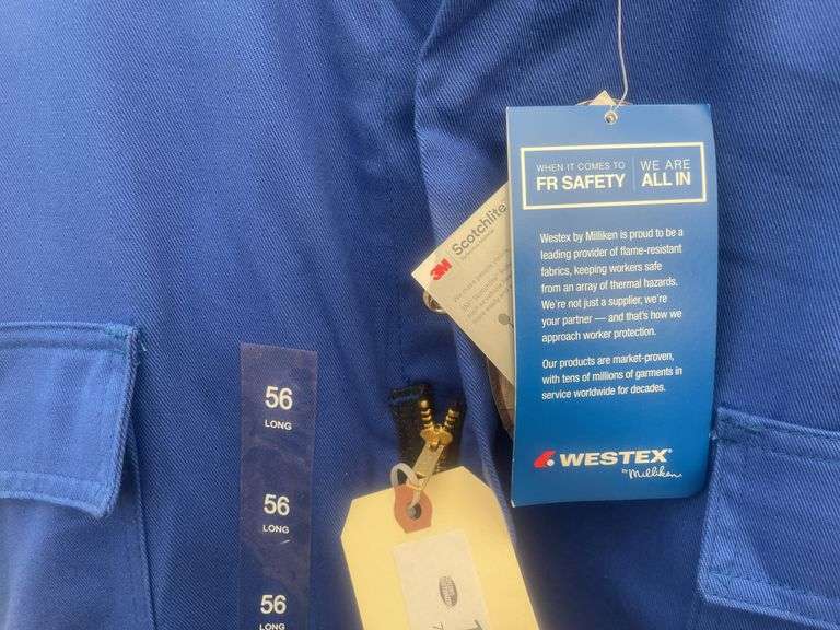 3M Flame resistant coveralls size 56T
