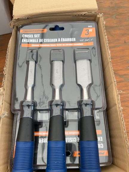 6 sets of 3pc chisel set