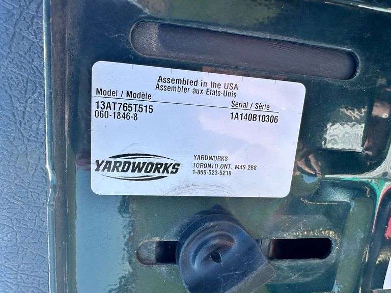 Yardworks Riding mower 46" deck