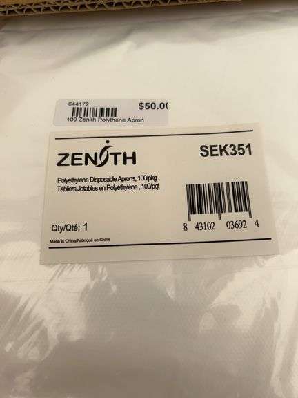 2000 disposable aprons