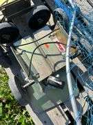 Sled dollies, ice auger & manual ice auger