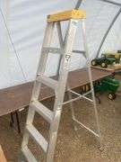 6 foot aluminum step ladder