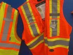18 -Various styles of hi-viz safety vests - Size 4XL