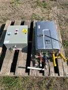 On demand water heater - condition unknown, power control panel - condition unknown