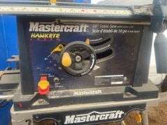 Mastercraft 10" table saw - working