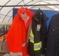 Rain jacket, hoodie, and shirt - all XL