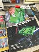 Misc cables, house signs, cell phone holders, rescue hammers etc