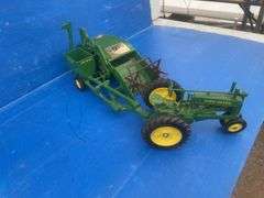 ERTL John Deere Model A Tractor and 50th Anniversary Model 12A John Deere Combine