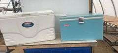 2 Coleman coolers
