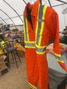 Heavy duty quilted cotton Duck Coveralls- size Medium