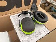 26 Hard hat mounted ear muffs