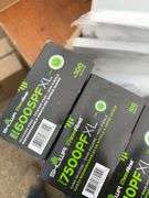 400 of disposable aprons, 4 boxes XL silicone gloves, 4 boxes disposable masks
