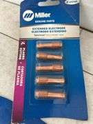 Qty of Miller Spectrum 2050 plasma cutter consumables