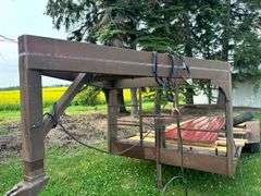 OFFSITE BRANCEPETH: Homebuilt Goose Neck Trailer