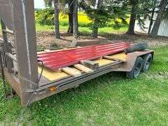 OFFSITE BRANCEPETH: Homebuilt Goose Neck Trailer
