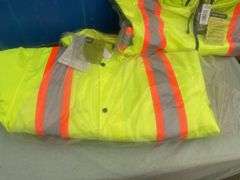 High - Visiblity Garments - jacket, vest, and hoodie - all XL
