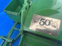 ERTL John Deere Model A Tractor and 50th Anniversary Model 12A John Deere Combine