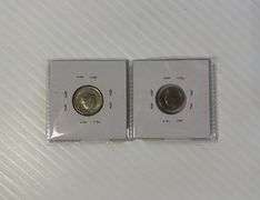 1957 - Dime & 1957 Quarter - Netherlands