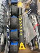 Chisels, hammers, socket sets, tape measures, locking pliers sets etc