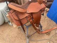 16" saddle - Custom made by Buffalo Saddlery