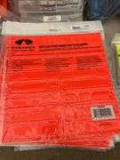 Hard hats, hard hat sweat bands, hard hat reflective stickers etc