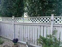 OFFSITE MELFORT: 174' of Fence in sections