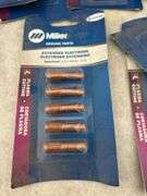 Qty of Miller Spectrum 2050 plasma cutter consumables
