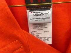 2 Orange 3M Flame resistant coveralls size 50T