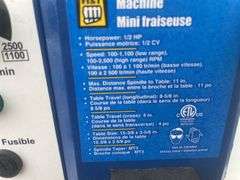 PowerFist Mini Milling Machine - working condition