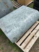 2 galvanized tanks