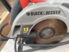Black and Decker 13 amp 7 1/4" circular saw, 3/8" MAC air impact, quantity of lug nuts