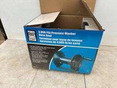 PowerFist 3000psi pressure washer hose reel