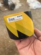 Hard hat mounted ear muffs, qty of floor marking tape, disposable dust masks, fire blankets