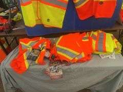 18 -Various styles of hi-viz safety vests - Size 4XL