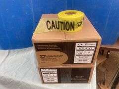 2 cases CAUTION tape 3"x1000'