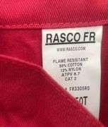 Red 3M Flame resistant coveralls size 50T