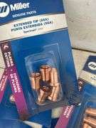Qty of Miller Spectrum 2050 plasma cutter consumables
