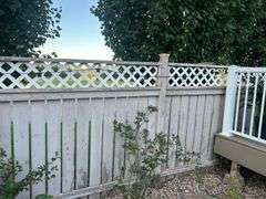 OFFSITE MELFORT: 174' of Fence in sections