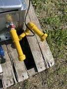 On demand water heater - condition unknown, power control panel - condition unknown